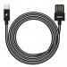 REMAX RC-080a 1m USB to USB-C / Type-C Data Sync Charging Cable - Black