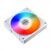 Lian Li UNI FAN AL120 Digital Addressable RGB 120 Fan, Single Pack, White - G99.12AL1W.00