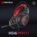 Fantech HG16 Sniper 7.1 Surround RGB Headphone
