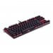 Motospeed CK101 Wired Mechanical Keyboard RGB Black with Blue Switch with Arabic Layout