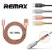 REMAX RC-080a 1m USB to USB-C / Type-C Data Sync Charging Cable - Rose Gold